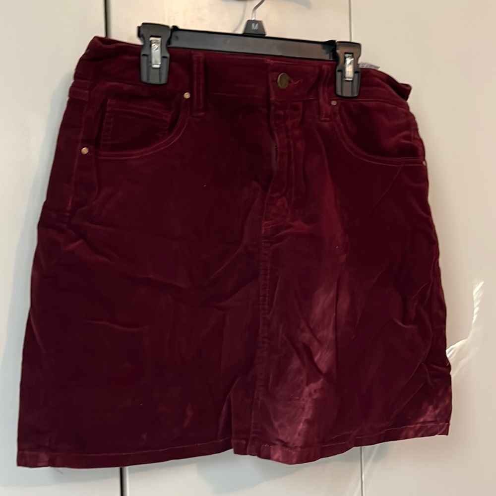 Maroon Skirt